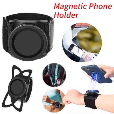 Magnetic Phone Holder Multifunctional Strong Magnetic Suction Phone Bracket Black Water Cup Cell Phone Stand for Stanley Tumbler