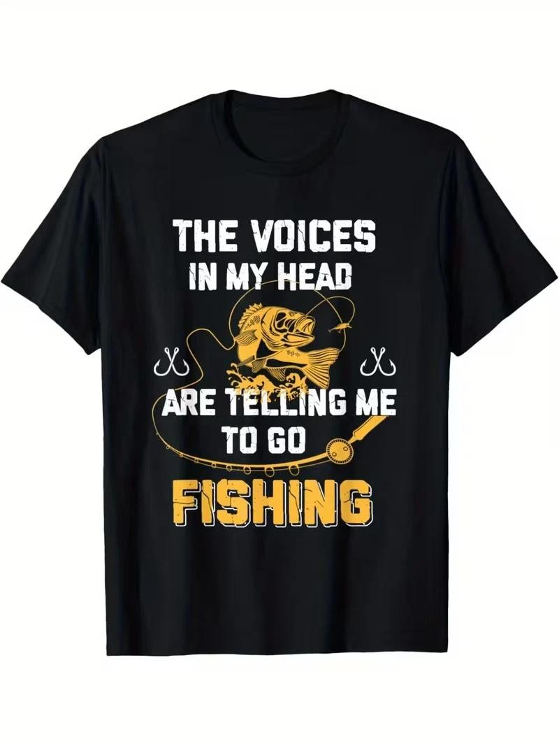 Fishing T-Shirt Funny Fisherman T-Shirt 4XL