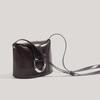 Smuda Genuine Horseshoe Bag Retro Bag Women'S Maillard Shoulder Commuter Messenger Bag