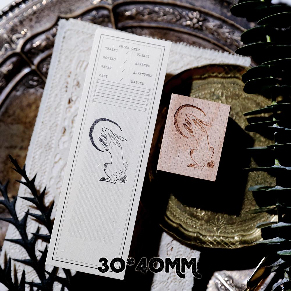 Journal Scrapbooking Wooden Stamps Diy Versatile Light Retro European and American Style [MagicIllusion]