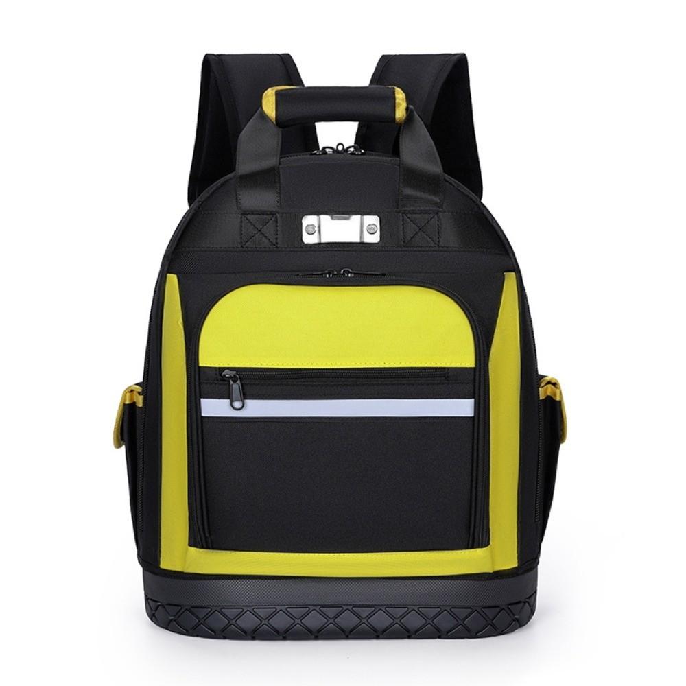 Waterproof Tool Backpack Large Capacity Heavy Duty Tool Organizer Electrician Tool Bag