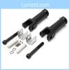 High-quality Rear Foot Pegs For Harley Davidson Flde Deluxe Stunning Black Design