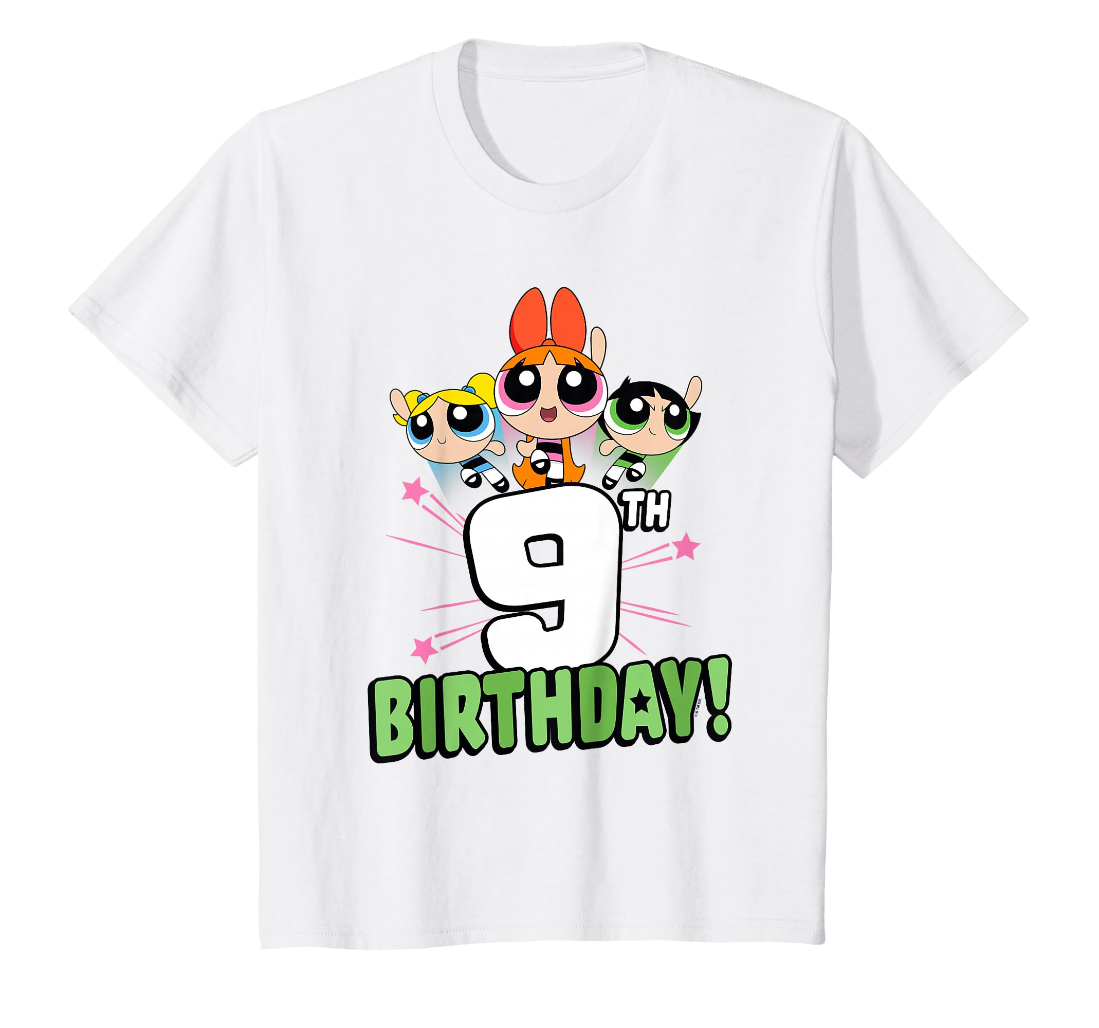 

The Powerpuff Girls It s My 9th Birthday T-shirt