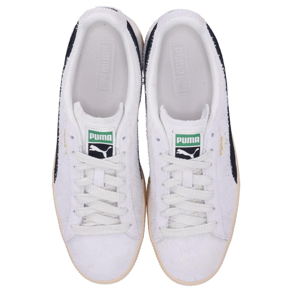 PUMA Clyde Hairy Suede Size Men's Sneakers, Gray, 27.5cm, 393115-01