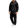 Men's Color Sweatsuit Trendy Casual Athletic Set for Spring and Fall