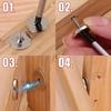 Cabinet Door Magnetic Closure Metal Magnetic Catch for Hidden Closing - Suitable for Furniture Cabinet, Kitchen Glass Doors