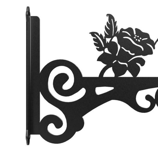 Hanging Plants Bracket Wall Planter Hook with Screws Stable Structure Rust-Proof Easy To Install Bird Feeders Wind Chimes Hanging Hook