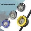 Regulable Pipe Clamp Watertight Compasses Water Sport Swimming Glowing Compasses Underwater Diving Compasses Outdoor