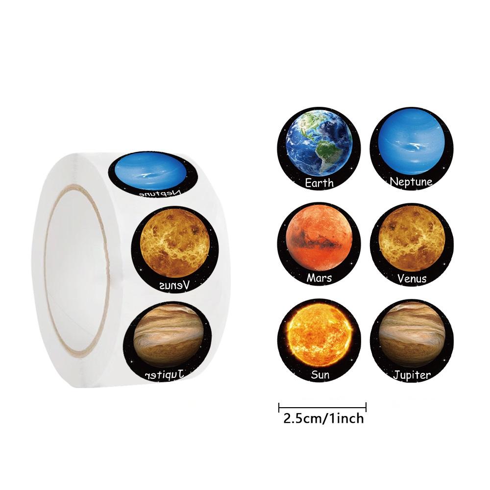High-Quality 500Pcs Space exploration High-Quality Stickers High-Quality Planet High-Quality Solar High-Quality System High-Quality Sticker