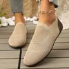 Fashion 2025 Spring New Fly Weave Design Retro Style Casual Single Shoes for Women Breathable Comfortable Soft Soled Shallow Mouth Flats