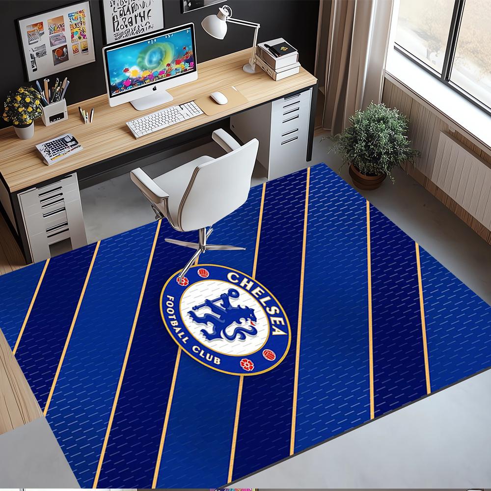 Chelsea Football Club Printed Carpet,Rug,for Office Chair Living Room Bedroom Kitchen Room Decor Gifts.