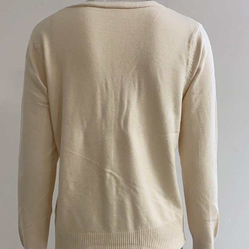 Jesień Nowy Slim Fit Casual Dzianinowy Kardigan Kobiety Moda Vintage Luźny Sweter z Dekoltem w Serek Kurtka Damska Zimowa Odzież Eleganckie Damskie Kardigany 25065