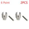 Steel Water Pipe Threader 4/6 Points Internal External Pipes Threading Tools PPR Waterpipe Thread Wire Opener Tap Tapping Kits