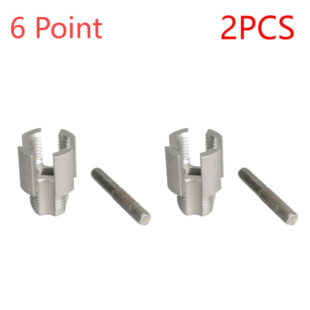 Steel Water Pipe Threader 4/6 Points Internal External Pipes Threading Tools PPR Waterpipe Thread Wire Opener Tap Tapping Kits