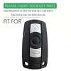 Leather Car Key Case Cover Fob For BMW E60 E61 E70 E81 E87 E90 E91 E92 X1 X5 X3 1 3 5 6 Series Z4 Protector Shell Accessories