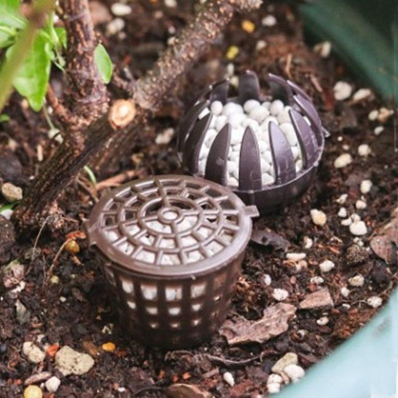 Fertilizer Box Bonsai Fertilizer Basket with Lid Bonsai Bonsai Bonsai Potted Fertilizer with Lid