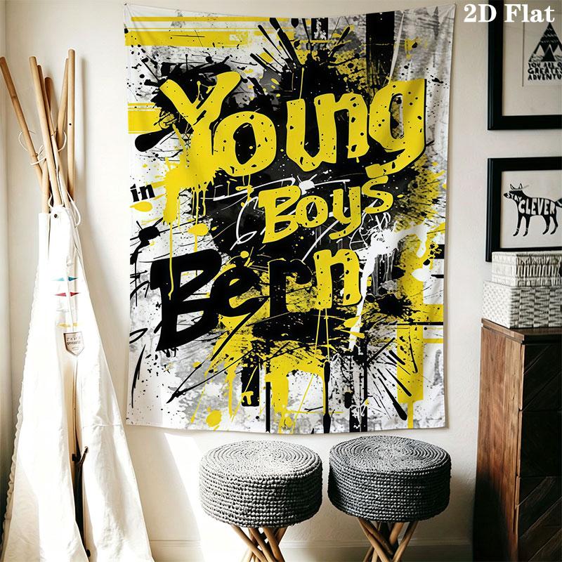 YB Wall Hanging Printed Fabric Blanket Decorative Tapestries for Bedroom Living Room Home Decor