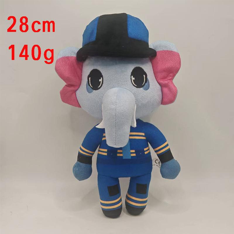 New Animal Hospital Plush Toy Cartoon Barney Dr. Harlow Officer Duckman Plush Doll Anime Peripheral Toys Gifts