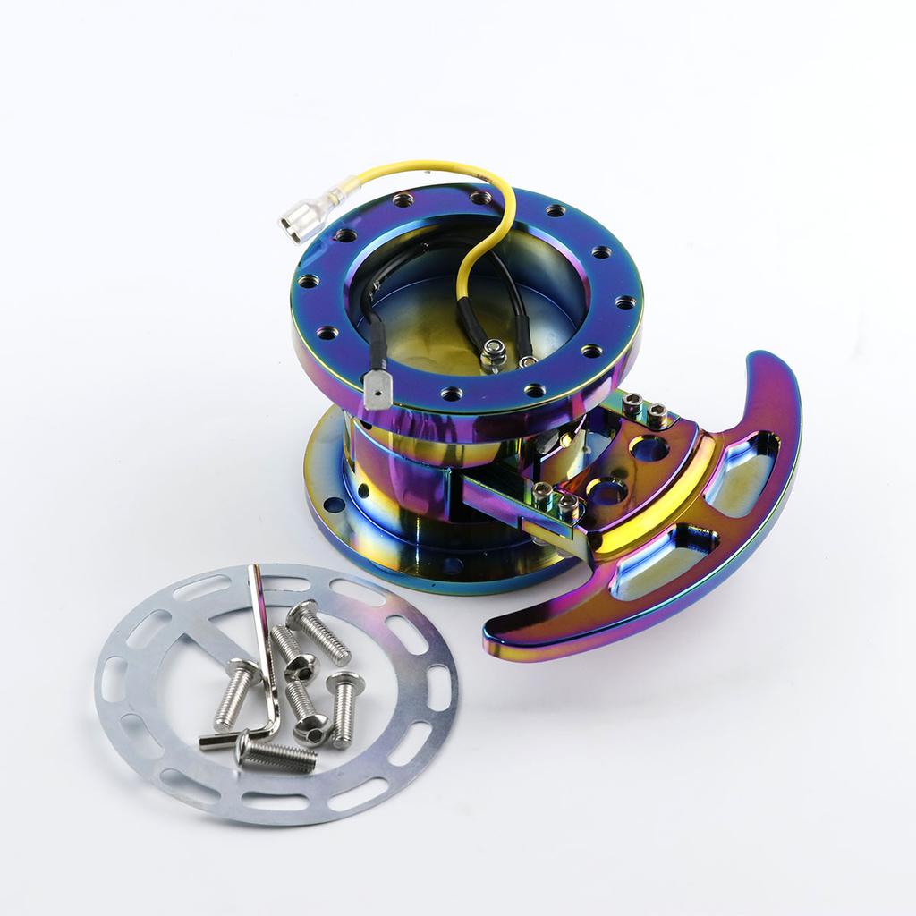 WORKS BELL GTC Racing Steering Wheel Quick Release Hub Kit Adapter 90 degrees Snap Off Boss Kit