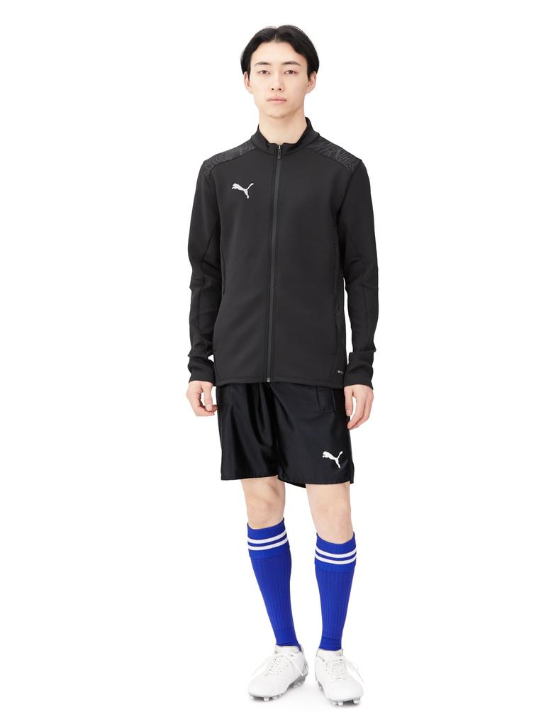 Soccer Football Outer Jumper TEAMFINAL Training Jacket 659125 Black [PUMA] Men's (03)