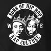 SONS OF HIP HOP Culture Rap Tupac Notorious Big Biggie Légendes S-6XL T-shirt Unisexe