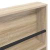 Magazine Rack Sonoma Oak 80 x 12 x 70 cm Particleboard