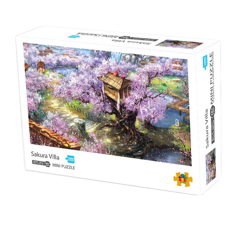 Village 1000 Pieces Jigsaw Puzzles Educational Puzzle Toy For Adults Kids Gifts