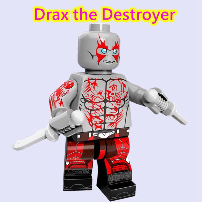 Kompatibel mit Minifiguren Star-Lord Marvel Avengers Endgame Bausteine Spielzeug für Kinder