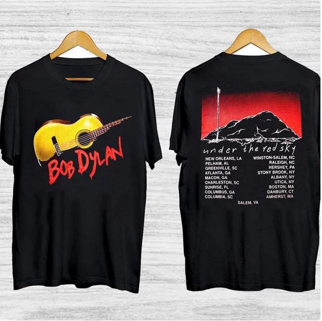 1990 Vintage Bob Dylan Under The Red Sky Tour T-Shirt 3XL