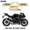 For YZF R1 YZF-R1 2020 2021 2022 2023 2024 Motorcycle Racing Fairing Stickers Reflective Body Decoration Decal Sticker