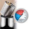 Meat Probe Grill Thermometer Clear Temperature Markings Compact Design Heat-resistant Material Long-lasting Reliability