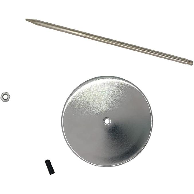 2 Pcs Desk Receipt Holder - Bill Fork Ticket Spike, Restaurant Check Spindle, Memo Holder