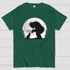 Fun Hand Boop Nose Bigfoot Cat Cotton Summer Casual Cool Loose T-Shirt