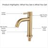 Single Handle Bathroom Basin Faucet Sink Tap Vintage Bathroom Faucet  Household