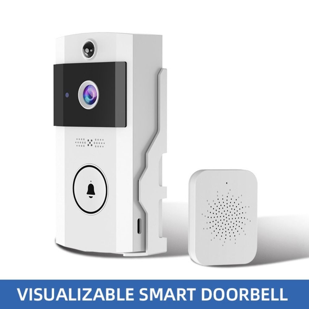 Wireless Smart Home Doorbell Waterproof Intelligent Door Bell Front Door Camera  Household