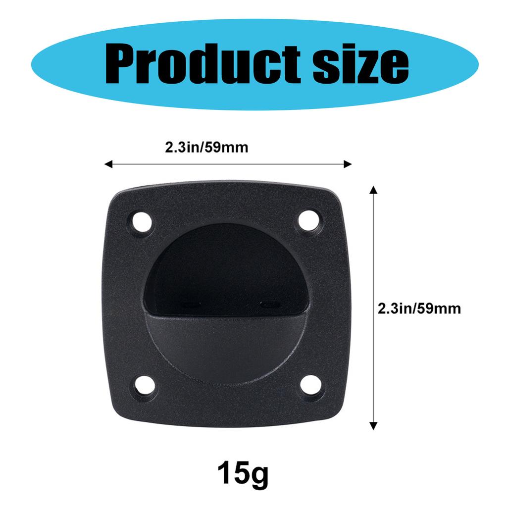 Boat Hatch Lift Ring Pull Handle Ergonomic Boat Handle Corrosion Resistant Marine Handle Simple Installation for Boats