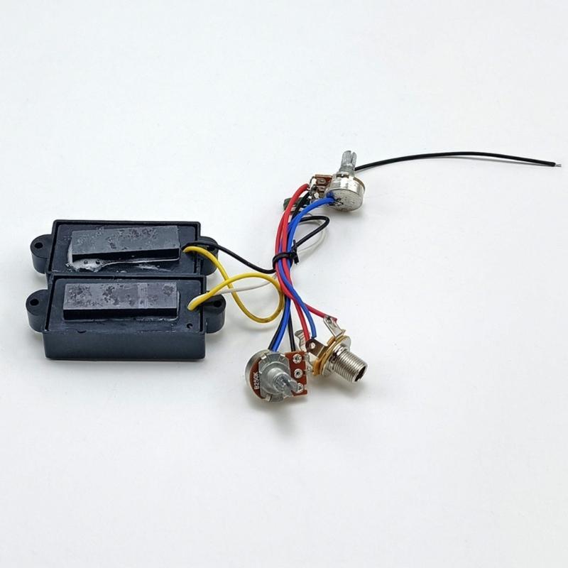 Bass Preamp Wiring Circuit Pickup 4 Strings Electric Bass Pickups Tone Control Wiring Harness Bass Pickup Easy to Use