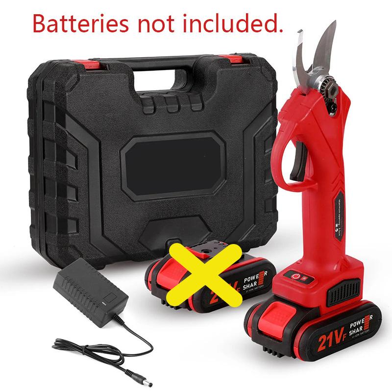 Garden Scissors Electric Cordless Pruning Shears Garden Coarse Pruning Shears Lithium Ion Power Saving Pruning Shears