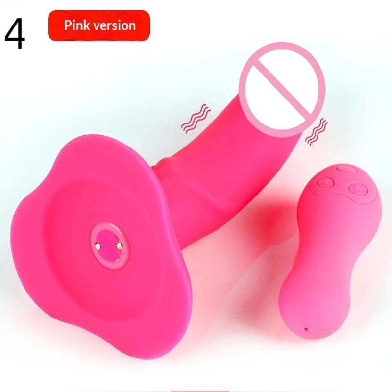 Lesbian Strap-On Harness Vibrating Panties Adult Sex Toy for Women Didlo Sex Bondage Dildo Penis Belt Vibrator