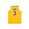 Nike NBA Anthony Davis LA Lakers Icon Edition 2020 Jersey Yellow Men Streetwear CW3669-728