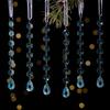 Christmas Acrylic Icicle Hanging Decorations Pendant With Snowflake Design For Festive Tree Decor