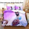 Duvet Cover Pillowcase Rapper Real Hasta La Muerte Bed Linen for Bedroom Decor All Sizes Available 3D Anuel AA Bedding Set 3Pcs