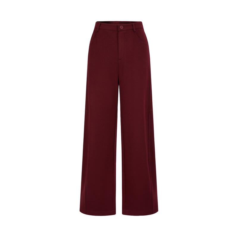 JIUZI Annakol Women's Warm Wide-Leg Casual Pants