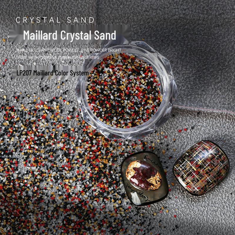 

Дробленые камни Кристаллический песок Аксессуары для нейл-арта - Цвет Майяр DIY Стразы.