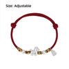 Good Luck Charm Horse Year Bracelet Money Drawing Zodiac Bracelet Unisex Lucky Bracelet  For Women