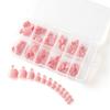 120pcs Artificial Fake Toe Nails Acrylic Toe Nail Tips New False Toenail Tip  Women