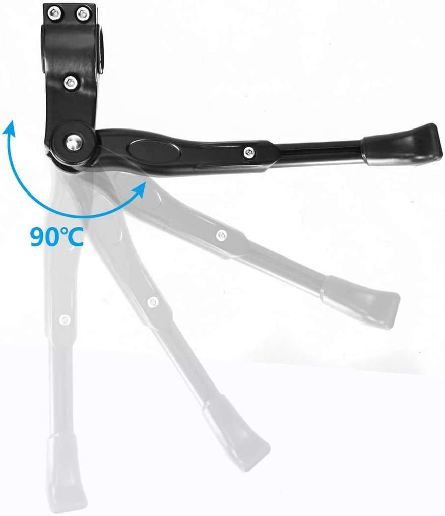 Kickstand Bicycle Stand with Hex Adjustable One Made of Aluminum Fits To Wrench, Length, Cyfie, Lightweight, Leg, Alloy, 18" 20"
