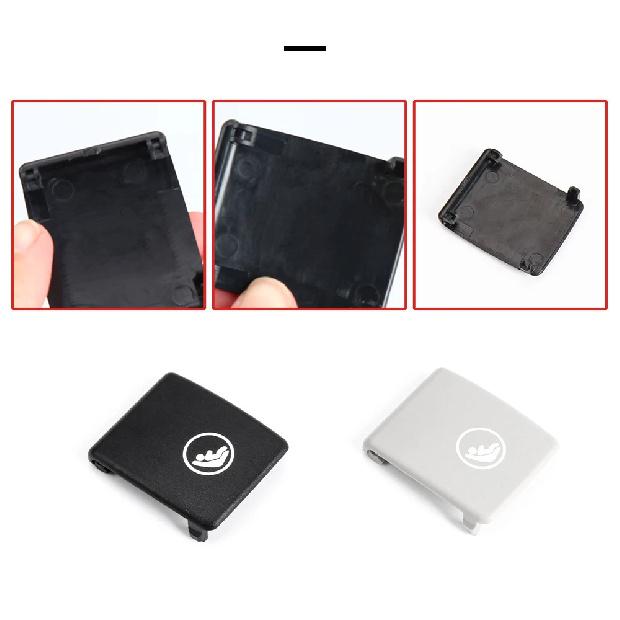 Car Rear Child Seat Fixing ISOFix Cover Hook ISOFIX Cover Child Restraint Switch For Volvo V60 V90 XC40 XC60 S60 S90