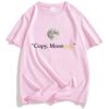 Copy Moon Joy T-shirt Fashion O-neck Men/Women Tshirts Streetwear Unisex Casual Short Sleeve Tees Summer Graphic Clothing