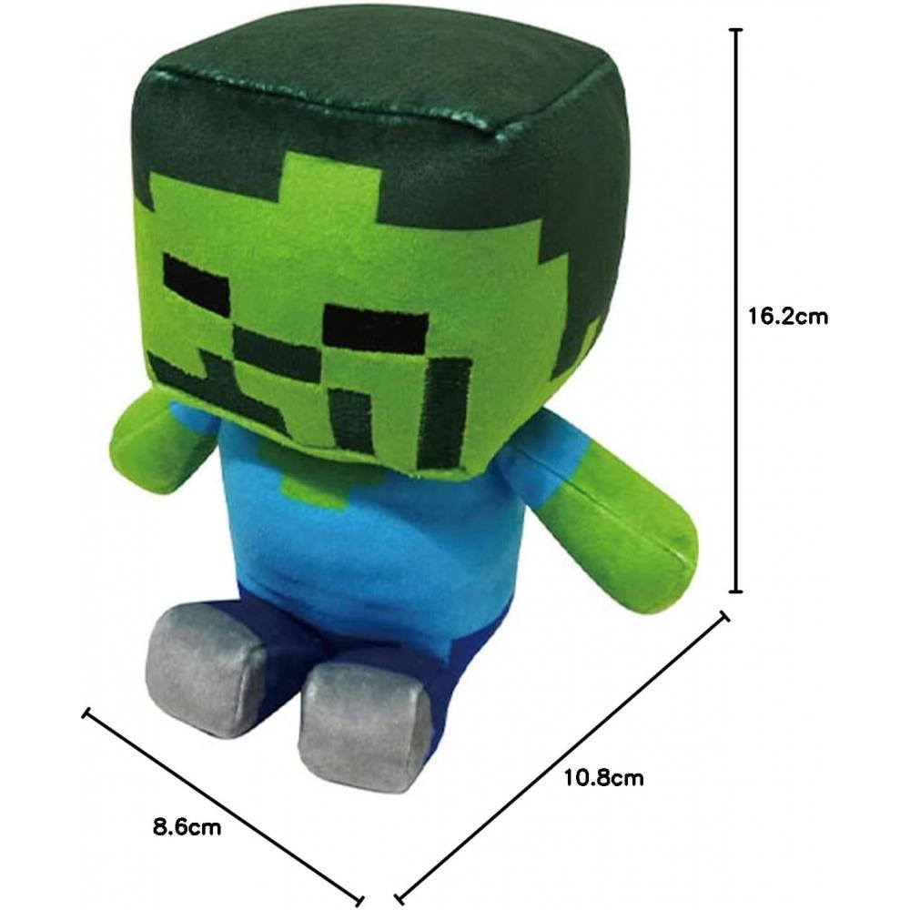 K Company  K Company  Minecraft Collection Plush Zombie Mct Cng Zb Zombie